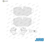 JURID 574287J Brake pad set