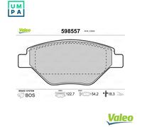 BRAKE PAD SET DISC BRAKE 598557 FOR RENAULT MEGANE/II/Sport/Tourer/Grandtour