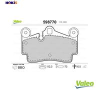 BRAKE PAD SET DISC BRAKE 598770 FOR VW BMV/BMX/BKJ 3.2L 6cyl TOUAREG