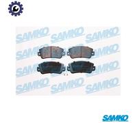 BRAKE PAD SET DISC BRAKE 5SP007 FOR SEAT TERRA/Van IBIZA/ PANDA MARBELLA 131