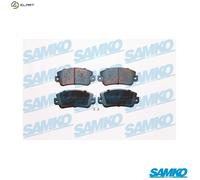 BRAKE PAD SET DISC BRAKE 5SP007 FOR SEAT TERRA/Van IBIZA/ PANDA MARBELLA 131