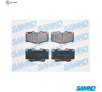 BRAKE PAD SET DISC BRAKE 5SP058 FOR VW TOYOTA SW4/SUV SURF/HILUX TACOMA/VI 1.8L