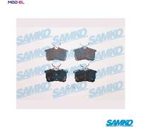 BRAKE PAD SET DISC BRAKE 5SP1037 FOR HONDA ACCORD/VII/EURO/Tourer/VIII/Mk 2.4L