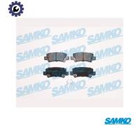 Brake pads 5SP1068 SAMKO for TOYOTA COROLLA COROLLA Estate COROLLA Saloon