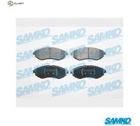 BRAKE PAD SET DISC BRAKE 5SP1080 FOR DAEWOO CHEVROLET AVEO/KALOS/Hatchback 1.4L