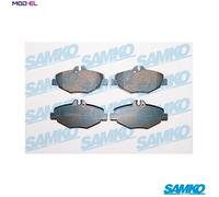 BRAKE PAD SET DISC BRAKE 5SP1124 FOR MERCEDES-BENZ M 271.956 1.8L 4cyl E-CLASS