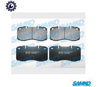 Brake pads 5SP1164 SAMKO for IVECO IRISBUS