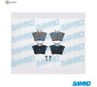 BRAKE PAD SET DISC BRAKE 5SP1195 FOR PEUGEOT CITROEN C5/III/Break 4HP3FY 2.2L
