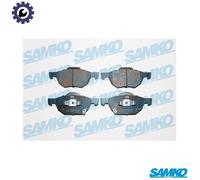 LPR Brakes Brake Pad Set 5SP1211 SAMKO – Disc Brake for Honda Accord VII 2.0