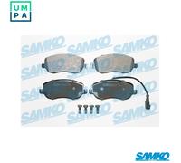 SAMKO 5SP1217 Brake Pad Set, disc brake for FIAT