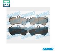 BRAKE PAD SET DISC BRAKE 5SP1226 FOR VW PORSCHE BHK/BHL 6cyl TOUAREGBAR 4.2L