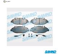 FITS MERCEDES-BENZ VIANO 3.2 BRAKE PAD SET, DISC BRAKE 5SP1228 SAMKO