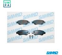 Brake pads 5SP1235 SAMKO for CITROËN PEUGEOT TOYOTA