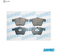 Brake pads 5SP1237 SAMKO for VOLVO XC90 I