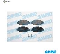 BRAKE PAD SET DISC BRAKE 5SP1240 FOR FIAT PANDA/CLASSIC/Hatchback/Van 1.2L 4cyl