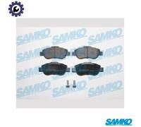 BRAKE PAD SET DISC BRAKE 5SP1240 FOR FIAT PANDA/CLASSIC/Hatchback/Van 1.2L 4cyl