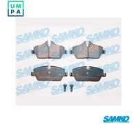 BRAKE PAD SET DISC BRAKE 5SP1241 FOR MINI CLUBMAN BMW B37 C15 A 1.5L 3cyl 1.4L