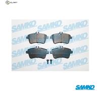 BRAKE PAD SET DISC BRAKE 5SP1243 FOR MERCEDES-BENZ M266.960/980 2.0L 4cyl
