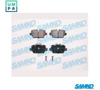 Brake pads 5SP1249 SAMKO for MINI BMW