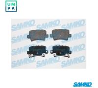 BRAKE PAD SET DISC BRAKE 5SP1273 FOR HONDA CIVIC/VIII/Hatchback R18A2 1.8L 4cyl
