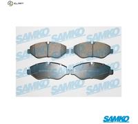 BRAKE PAD SET DISC BRAKE 5SP1275 FOR VW CRAFTER/30-50/Platform/Chassis/Van/Bus