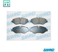 Brake pads 5SP1275 SAMKO for MERCEDES-BENZ VW