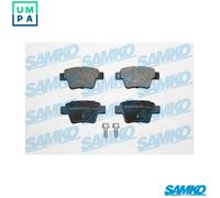 5SP1278 BRAKE PAD SET, DISC BRAKE FITS CITROËN C4 I 1.4 16V