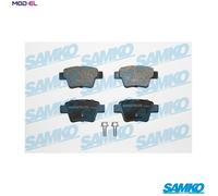 5SP1278 BRAKE PAD SET, DISC BRAKE FITS CITROËN C4 I 1.4 16V