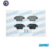 BRAKE PAD SET DISC BRAKE 5SP1278 FOR PEUGEOT 207/207+ 307/SW/Break CITROEN