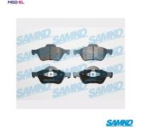 SAMKO 5SP1279 Brake Pad Set, disc brake for RENAULT