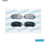 BRAKE PAD SET DISC BRAKE 5SP128 FOR RENAULT 25 ESPACE/II/Mk/ 15 17 18/Break 21