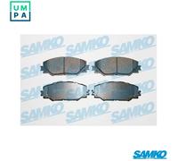 Brake pads 5SP1282 SAMKO for TOYOTA RAV 4 III PRIUS PLUS AURIS RAV 4 IV MIRAI
