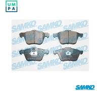 BRAKE PAD SET DISC BRAKE 5SP1286 FOR VOLVO S80 XC90/SUV S60 V70/II/Mk 2.0L 5cyl