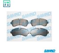 FRONT BRAKE PAD SET DISC BRAKE FITS: MERCEDES-BENZ SPRINTER 5-T PLATFORM/CHAS