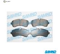 BRAKE PAD SET DISC BRAKE 5SP1295 FOR MERCEDES-BENZ SPRINTER/46-t/Van/5-t 1.8L