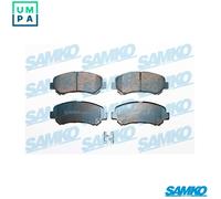 BRAKE PAD SET DISC BRAKE 5SP1314 FOR SUZUKI NISSAN DUALIS QASHQAI/+2 X-TRAIL