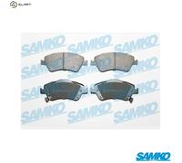 SAMKO 5SP1316 Brake Pad Set, disc brake for TOYOTA