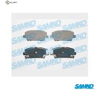 LPR 05P1317 Brake pad set