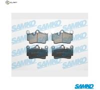 BRAKE PAD SET DISC BRAKE 5SP1362 FOR VW AUDI PORSCHE BLK/BPD/BAC/BPE 2.5L 5cyl