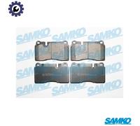 Fits SAMKO 5SP1376 Brake Pad Set, Disc Brake