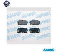 LPR 05P1411 Brake pad set