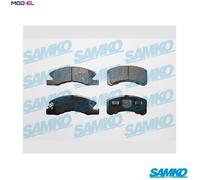 BRAKE PAD SET DISC BRAKE 5SP1443 FOR DAIHATSU TREVIS CHARADE/VII CUORE MIRA 1.0L