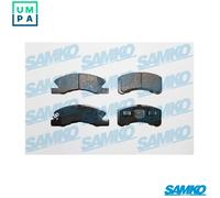 BRAKE PAD SET DISC BRAKE 5SP1443 FOR DAIHATSU TREVIS CHARADE/VII CUORE MIRA 1.0L