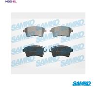 BRAKE PAD SET DISC BRAKE 5SP1465 FOR RENAULT KANGOO/BE/BOP/Express/Rapid/GRAND