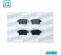 BRAKE PAD SET DISC BRAKE 5SP1487 FOR RENAULT KANGOO/BE/BOP/Express/Rapid/GRAND