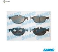 BRAKE PAD SET DISC BRAKE 5SP1518 FOR BMW X5/E70/SAV X6/E71/E72/SAC M57D30 3.0L