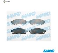 SAMKO 5SP1533 Brake Pad Set, disc brake for NISSAN