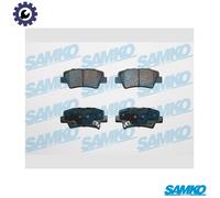 SAMKO 5SP1558 Brake Pad Set, disc brake for HYUNDAI,KIA,SSANGYONG