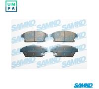 Fits SAMKO 5SP1562 Brake Pad Set, Disc Brake