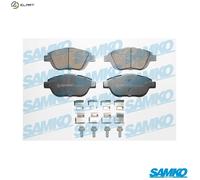 BRAKE PAD SET DISC BRAKE 5SP1590K FOR PEUGEOT 2008/SUV OPEL CROSSLAND/X 1.2L